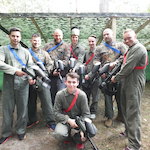 kawalerski z paintballem